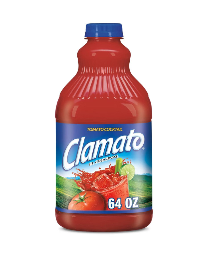 CLAMATO TOMATO COCKTAIL MICHELADA - 64OZ - SINGLE