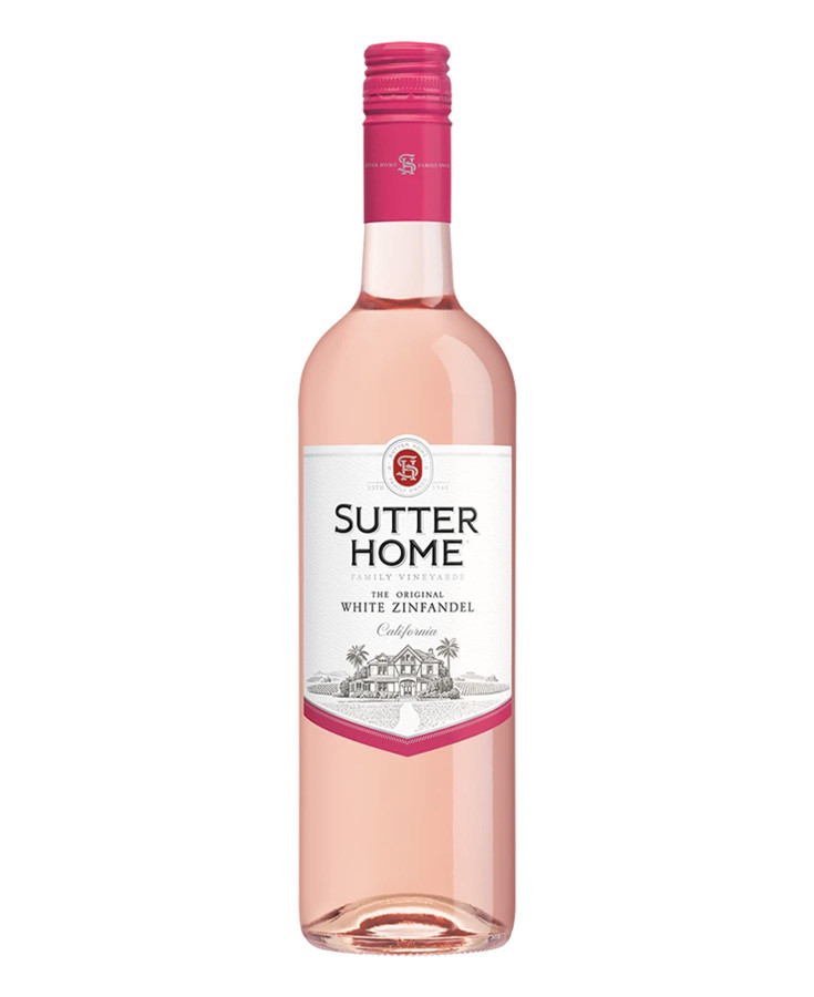 SUTTER HOME WHITE ZINFANDEL - 750ML - SINGLE