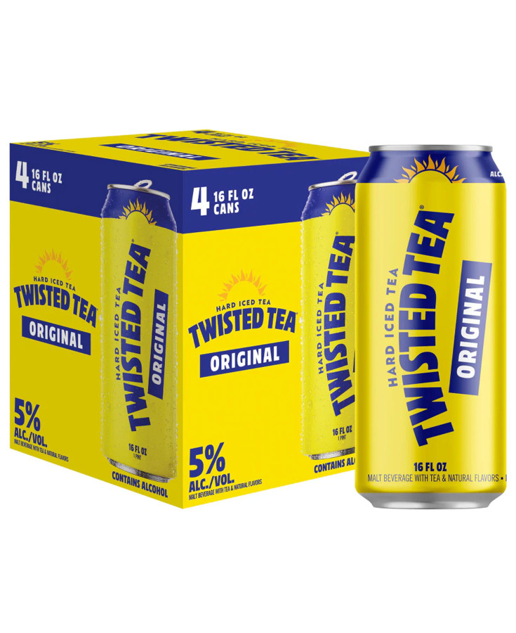 TWISTED TEA ORIGINAL CAN - 16OZ - 4-PACK