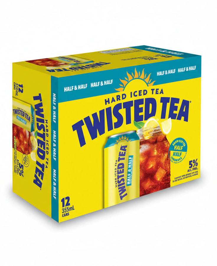 TWISTED TEA HALF & HALF 12 CN - 12OZ