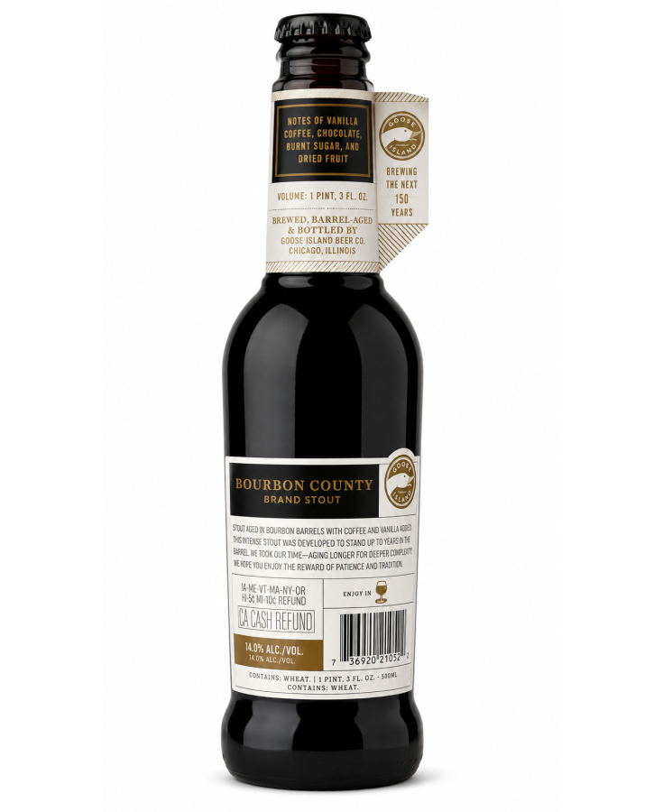 BOURBON COUNTY STOUT 2022 - 500ML - SINGLE