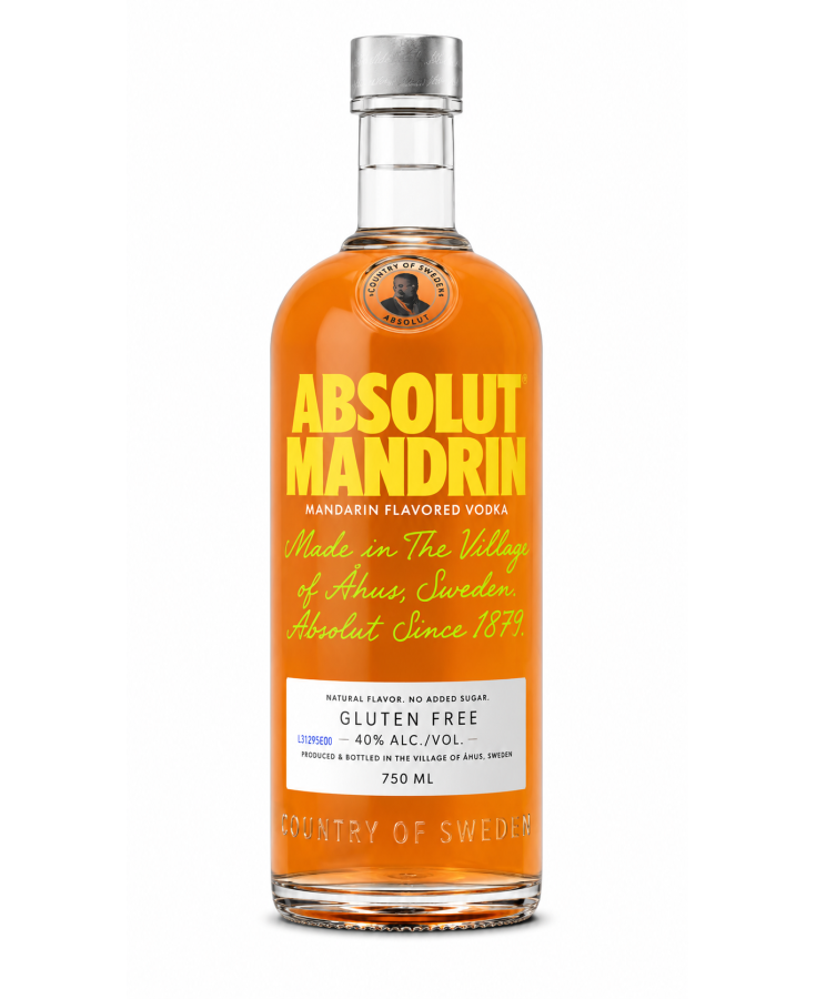 ABSOLUT Vodka MANDRIN - 750ML - SINGLE
