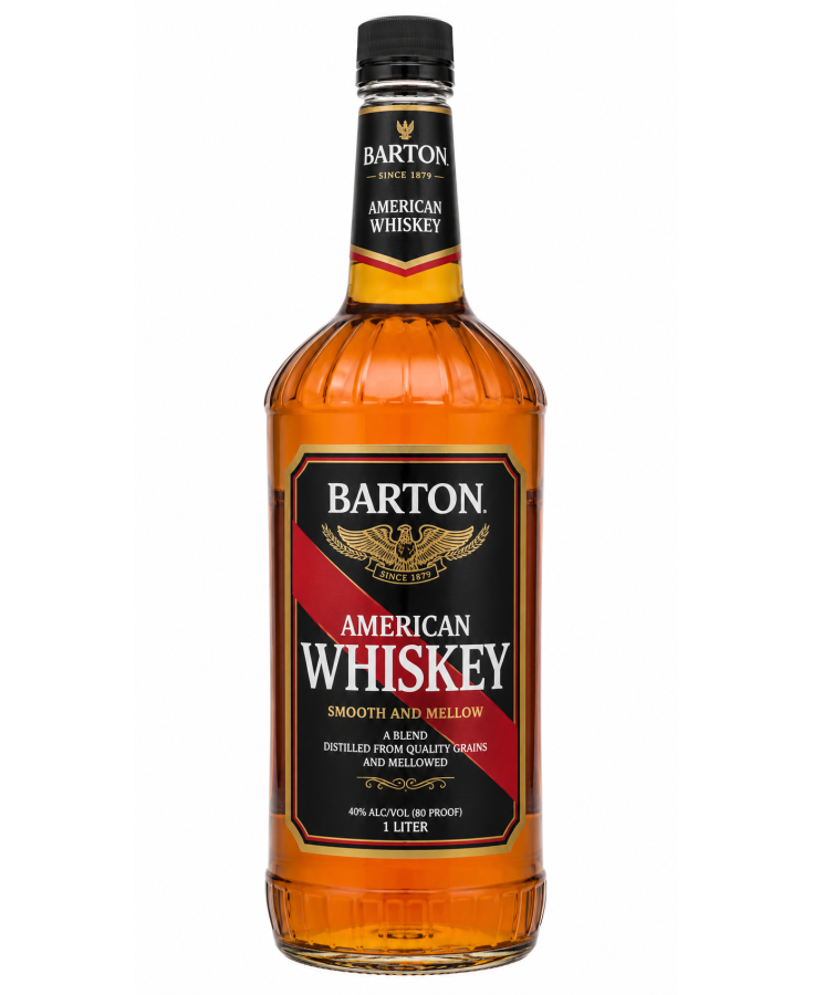 BARTON AMERICAN WHISKEY - 1L - SINGLE