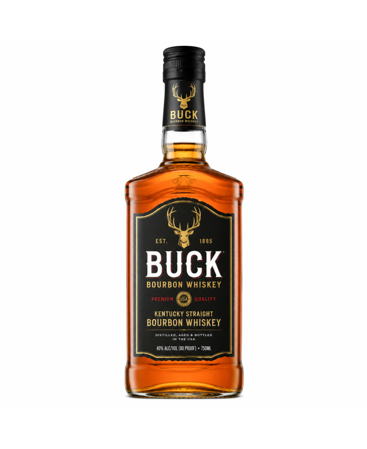 BUCK BOURBON WHISKEY - 750ML