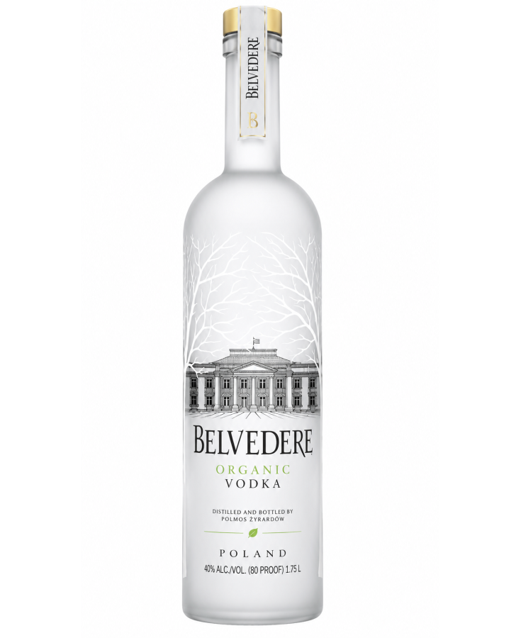 BELVEDERE ORG Vodka - 1.75L - SINGLE