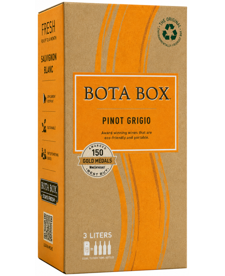 BOTA BOX PINOT GRIGIO - 3L - SINGLE