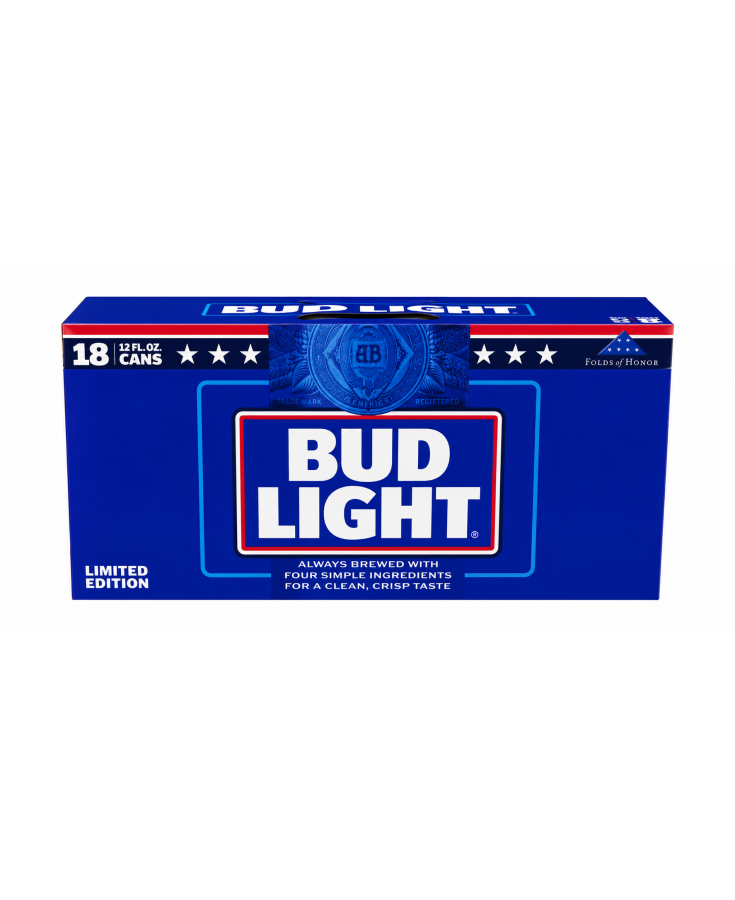 Bud Light Beer, 18 Pack 12 Fl. Oz. Cans