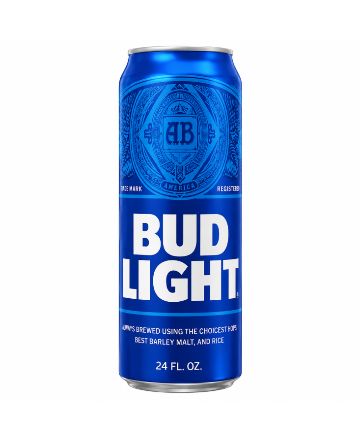 BUD LIGHT CAN - 24OZ - SINGLE