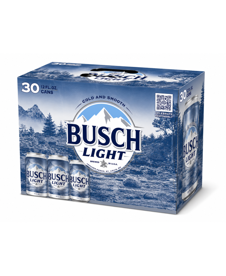 BUSCH LIGHT 30 PK CAN - 12OZ
