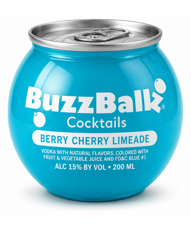 BUZZBALLZ BERRY CHERRY LIMEADE - 200ML - SINGLE