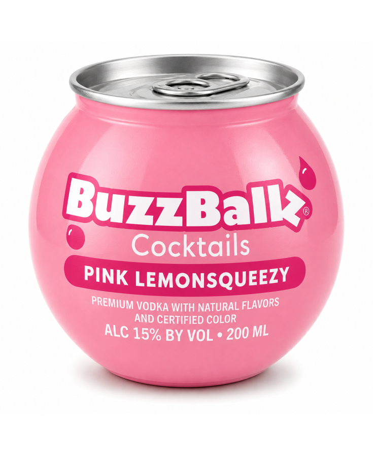 BUZZBALLZ PINK LEMONSQUEEZY - 200ML - SINGLE