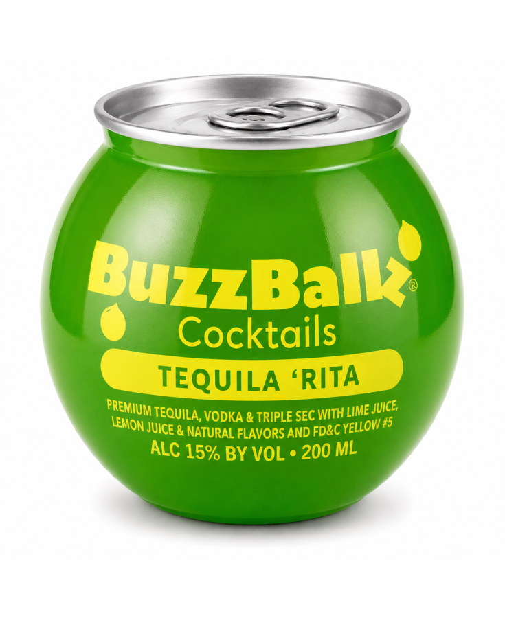 BUZZBALLZ TEQUILA RITA - 200ML - SINGLE