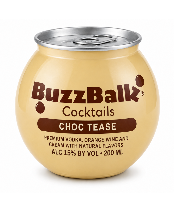 BUZZBALLZ CHOC TEASE - 200ML - SINGLE
