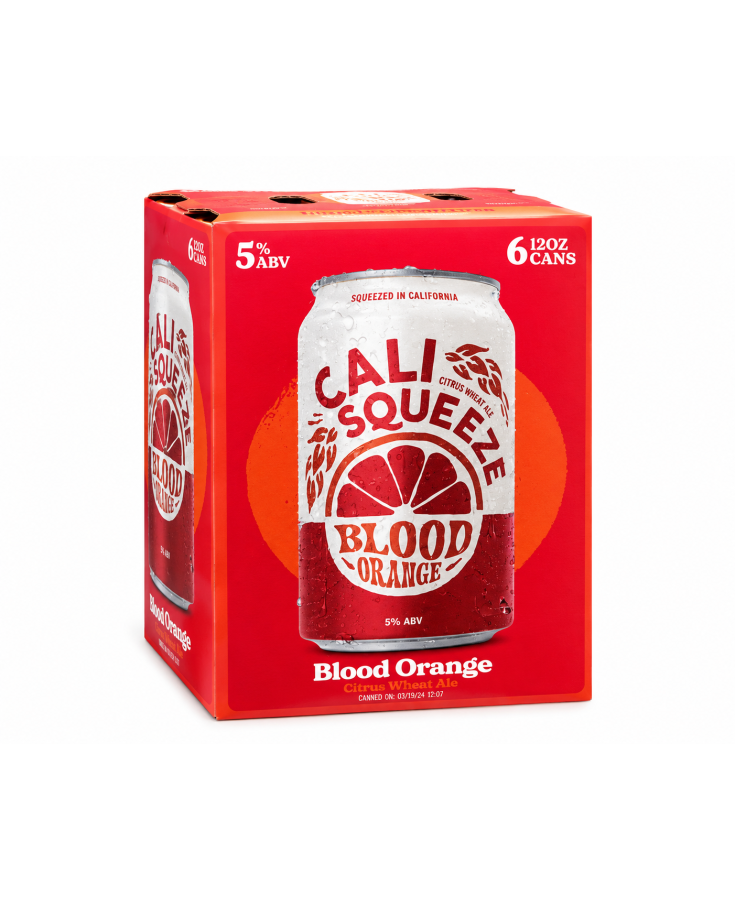 CALI SQUEEZE BLOOD ORANGE - 12 flOZ - 6-PACK