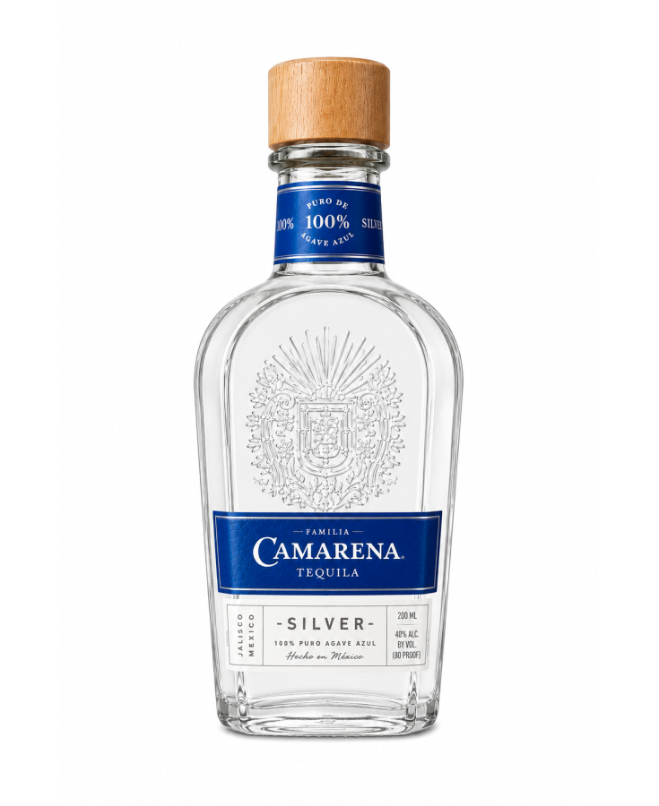 CAMARENA TEQUILA SILVER - 200ML - SINGLE