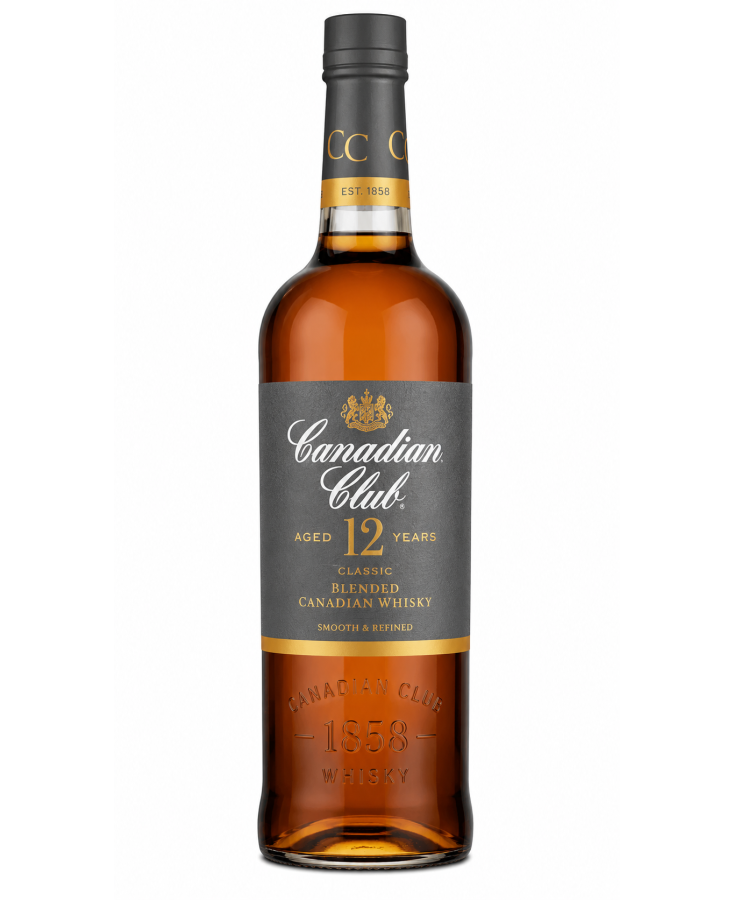 CANADIAN CLUB 12YR - 750ML - SINGLE