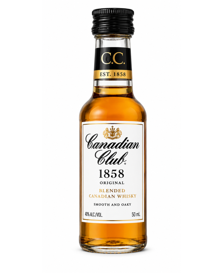 CANADIAN CLUB WHISKEY - 50ML - SINGLE