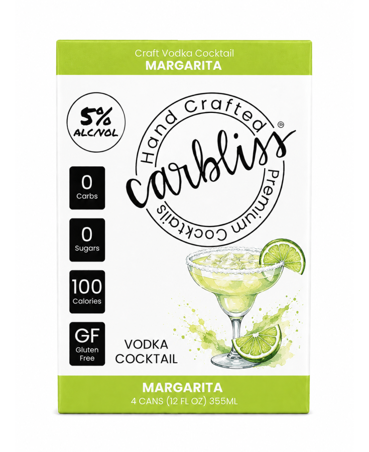 CARBLISS MARGARITA - 12OZ - 4-PACK