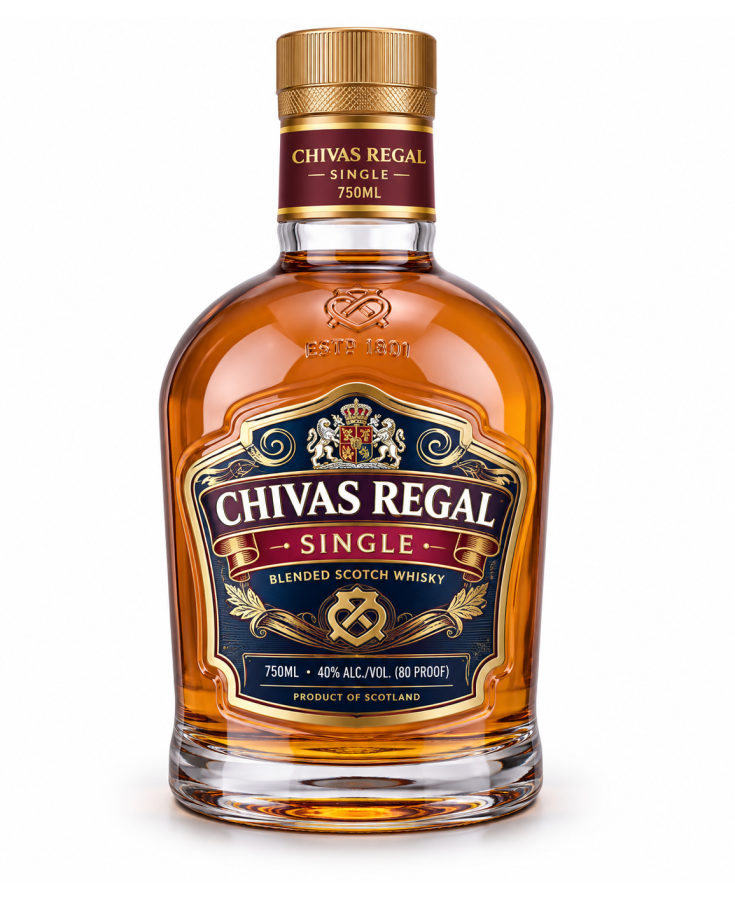 CHIVAS REGAL - 750ML - SINGLE