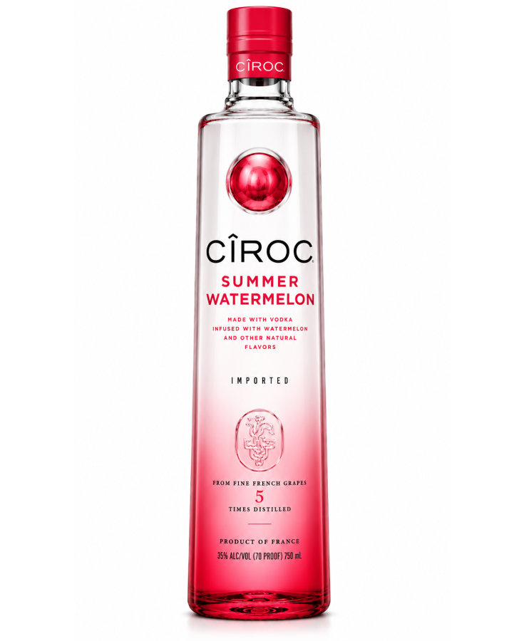 CIROC SUMMER WATERMELON Vodka - 750ML - SINGLE
