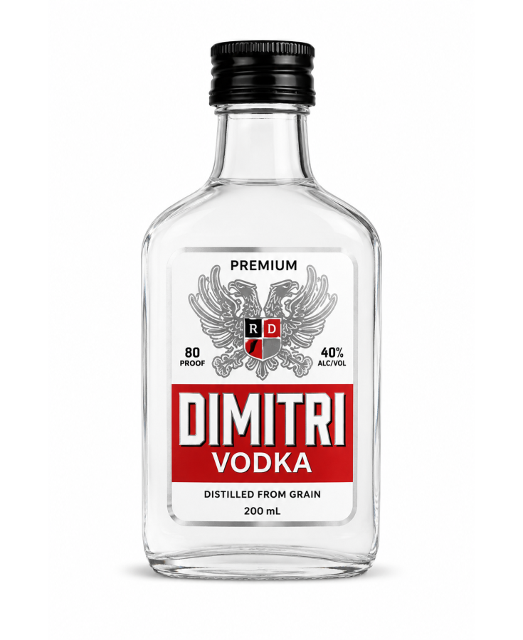 DIMITRI Vodka - 200ML - SINGLE