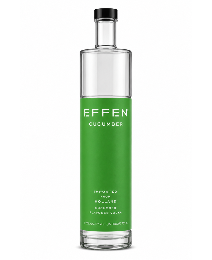 EFFEN CUCUMBER Vodka - 750ML - SINGLE