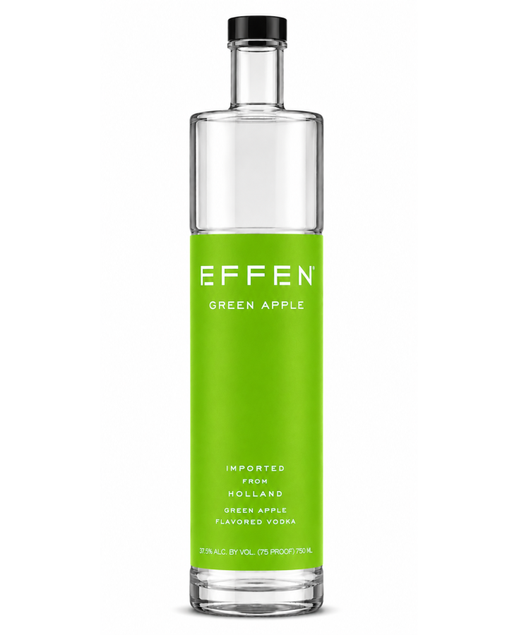 EFFEN Vodka GREEN APPLE - 750ML - SINGLE
