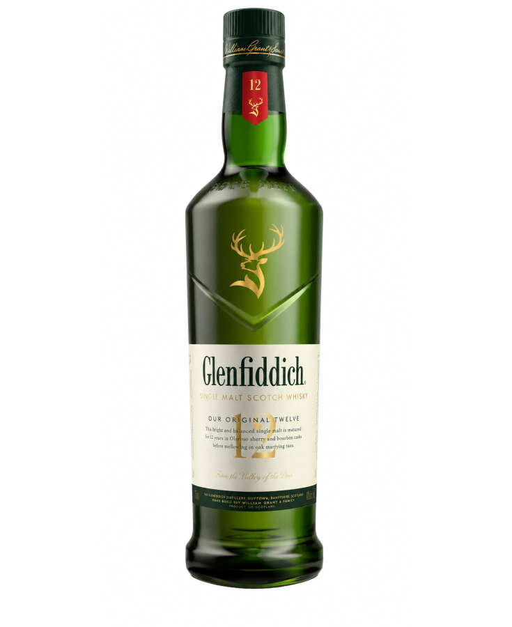 GLENFIDDICH 12YR - 750ML - SINGLE
