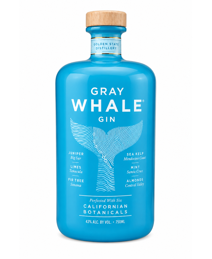 GRAY WHALE GIN - 750ML - SINGLE