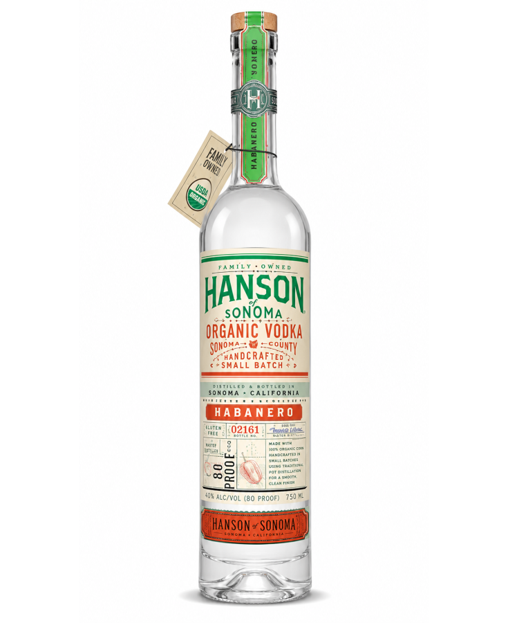 HANSON HABANERO Vodka - 750ML -