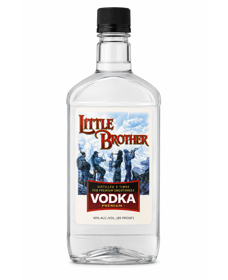 LITTLE BROTHER Vodka 80 PROOF - 750ML - SINGLE