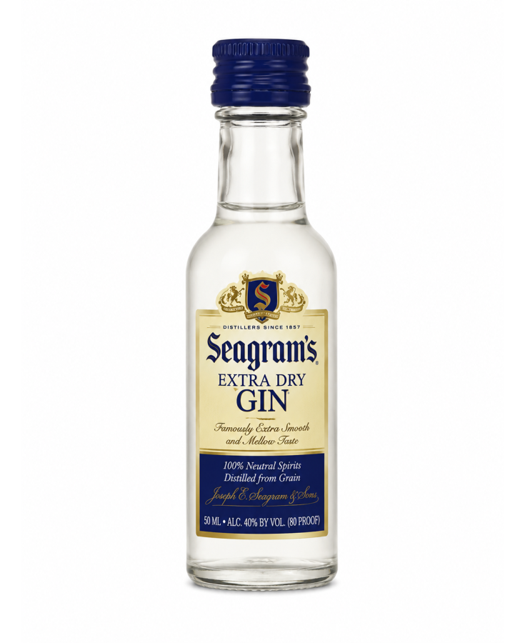 SEAGRAMS GIN - 50ML - SINGLE