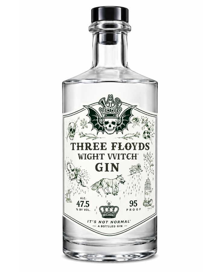 THREE FLOYD GIN - 750ML - SINGLE