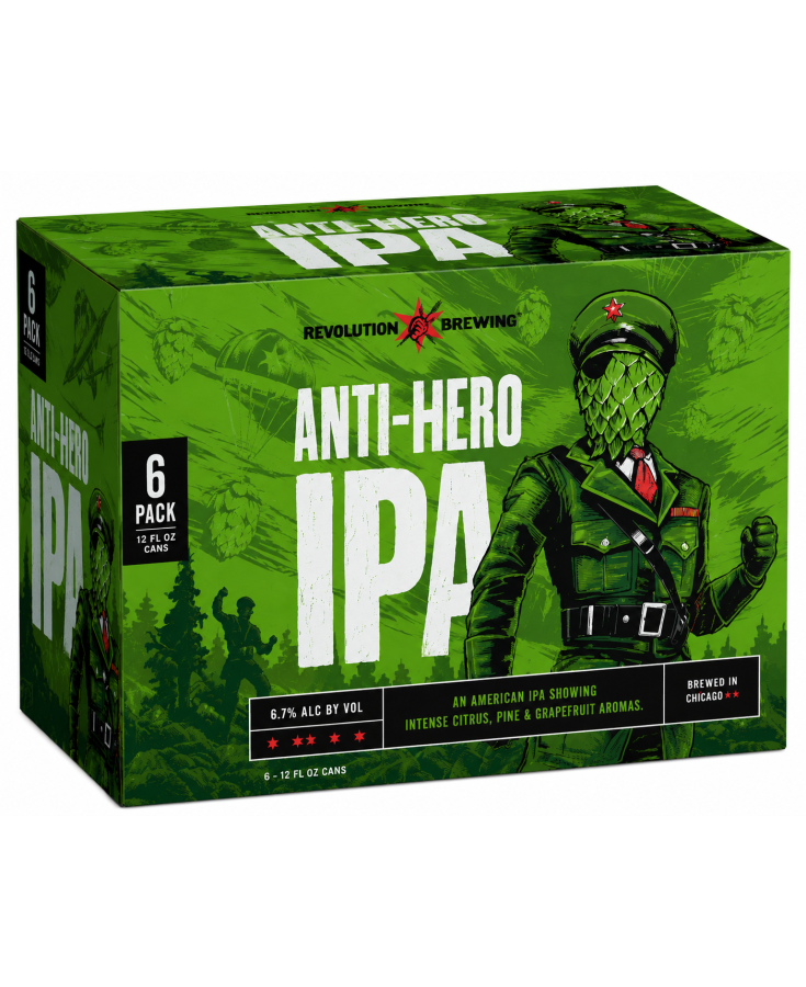 REVOLUTION ANTI HERO - 12OZ - 6-PACK