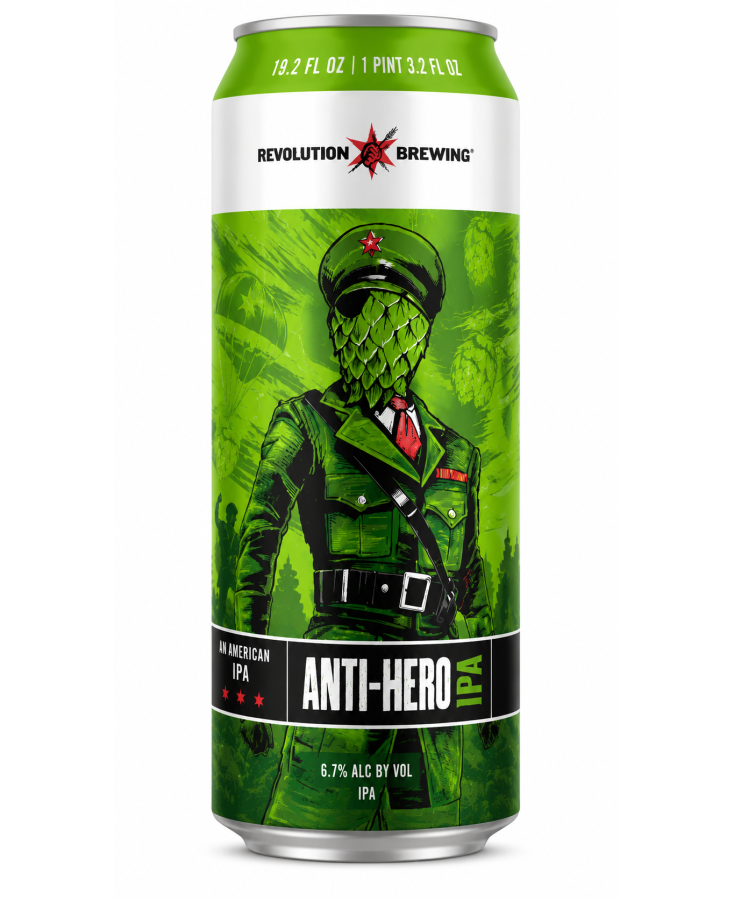 REVOLUTION ANTI HERO IPA  - 19.2 FLOZ - SINGLE
