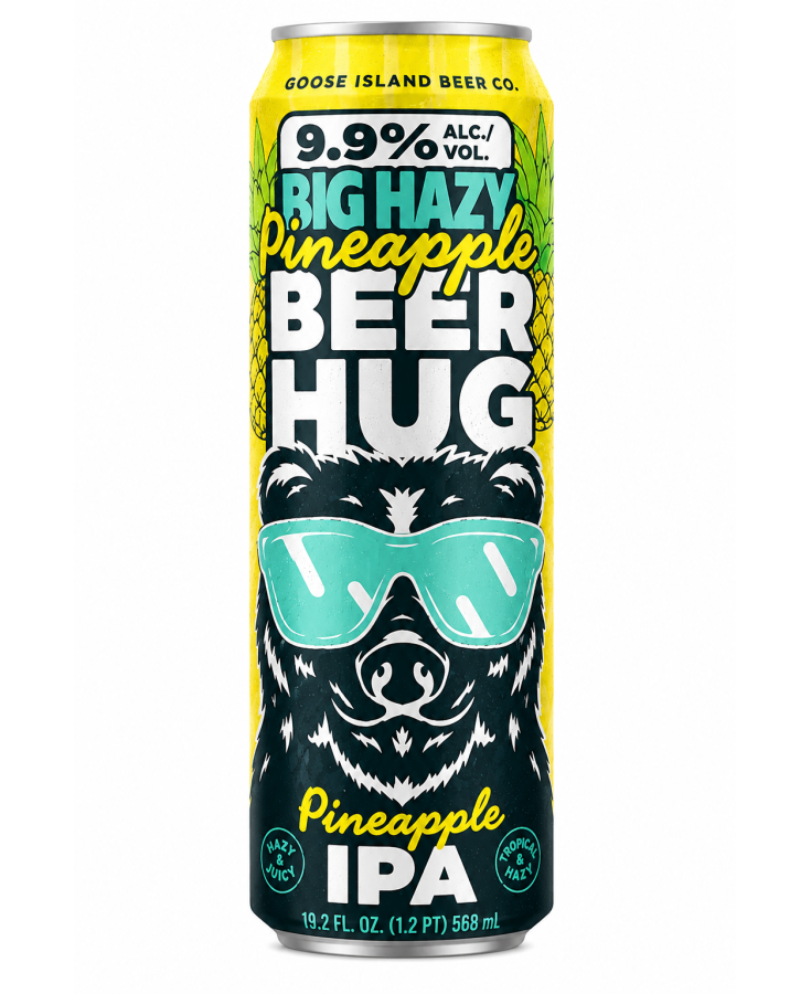GOOSE ISLAND PINEAPPLE BEER HUG - 19.2 FLOZ - SINGLE