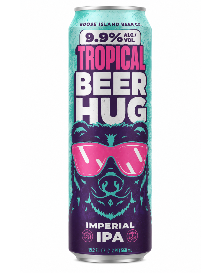 GOOSE ISLAND TROPICAL BEER HUG - 19.2 FLOZ - SINGLE