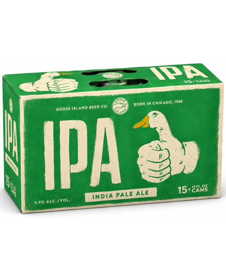 GOOSE ISLAND IPA 15 PK - 12OZ