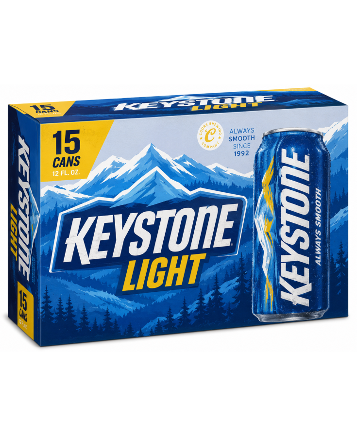KEYSTONE LIGHT - 12OZ - 15-PACK