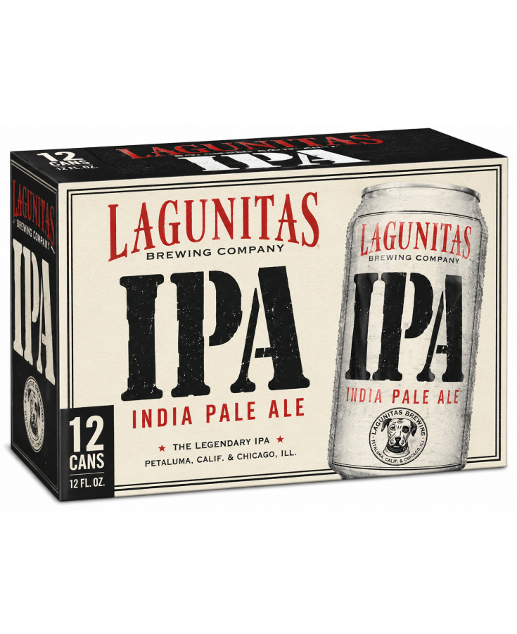 LAGUNITAS IPA  CANS - 12OZ - 12-PACK