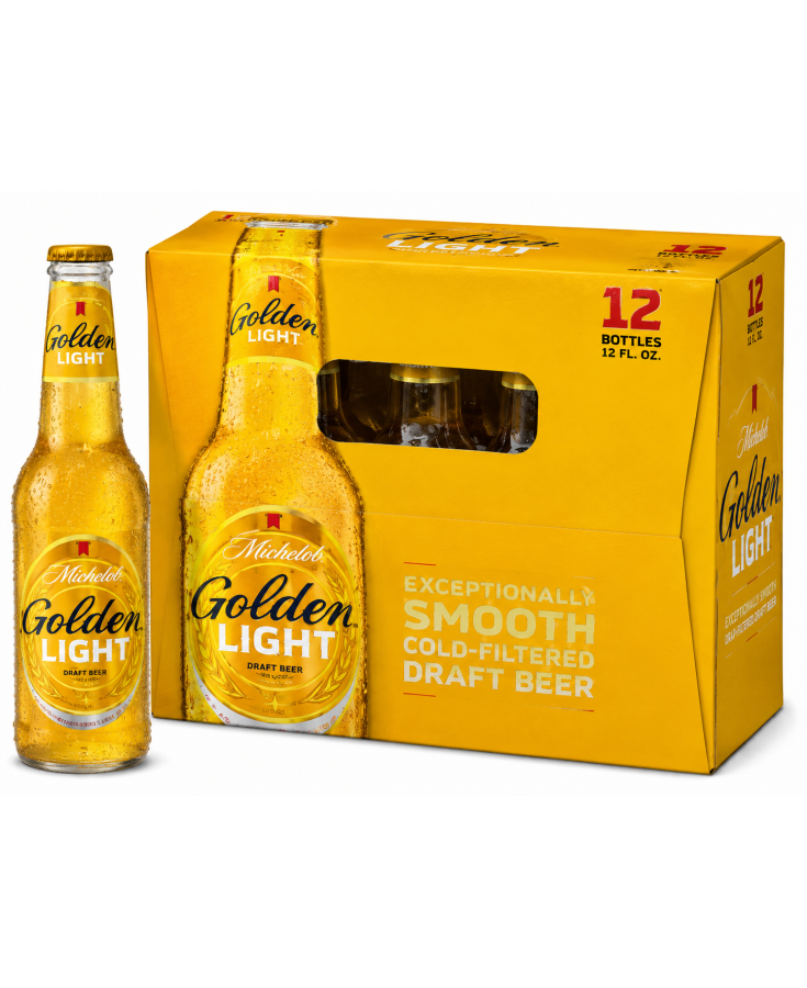 MICHELOB GOLDEN LIGHT - 12 flOZ - 12-PACK