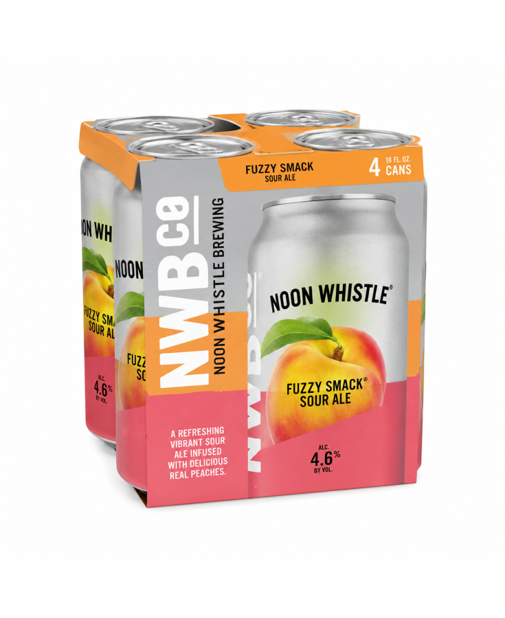 NOON WHISTLE FUZZY SMACK - 12OZ - 4-PACK