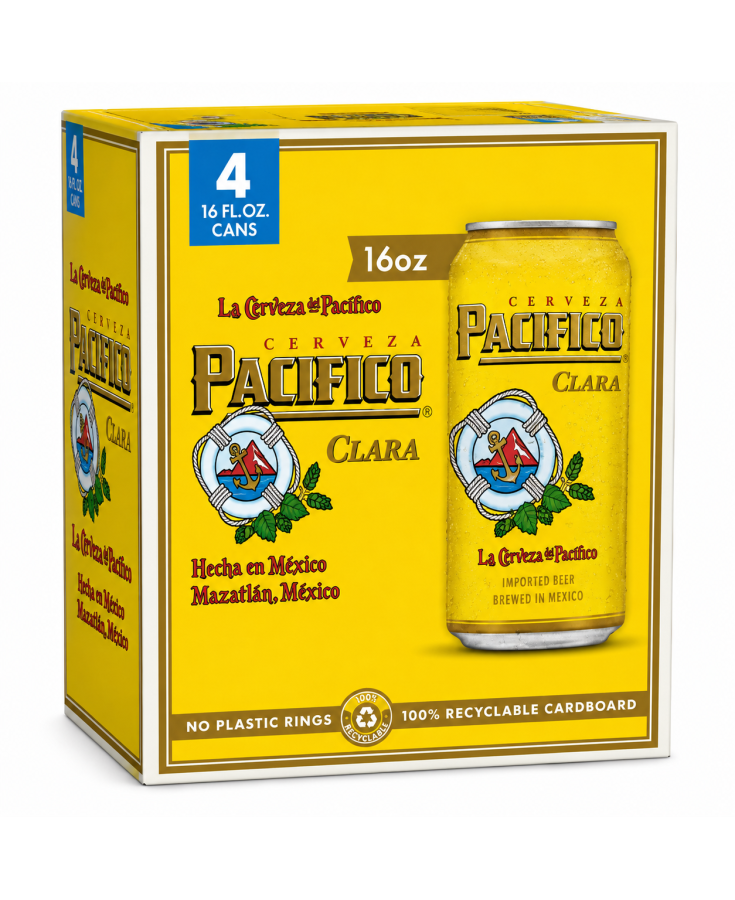 PACIFICO - 16OZ - 4-PACK