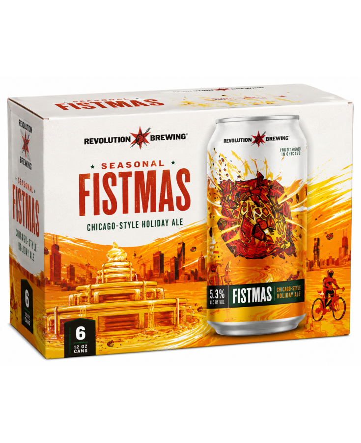 REVOLUTION SESONAL FISTMAS - 12OZ - 6-PACK
