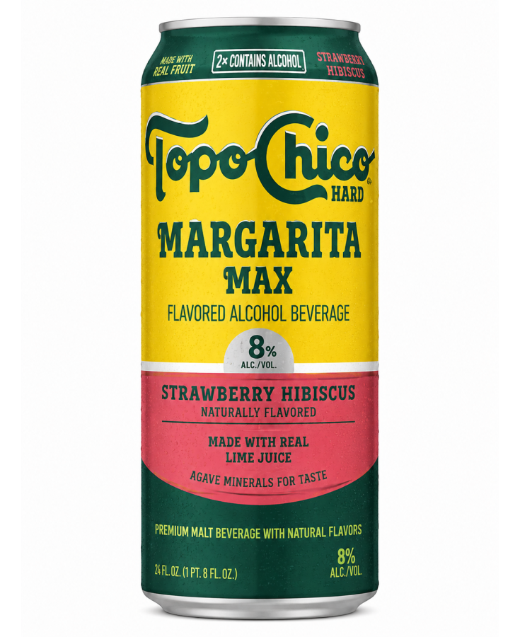 TOPO-CHICO MARGARITA STRAWBERRY HIBISCUS - 24oz - Single