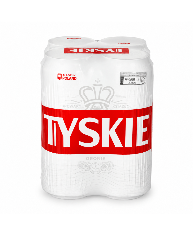TYSKIE CAN 4 pk cn - 16oz