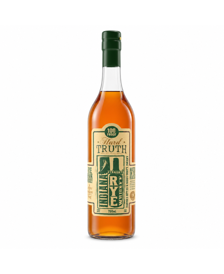 HARD TRUTH INDIANA RYE WHISKEY - 750ML - SINGLE