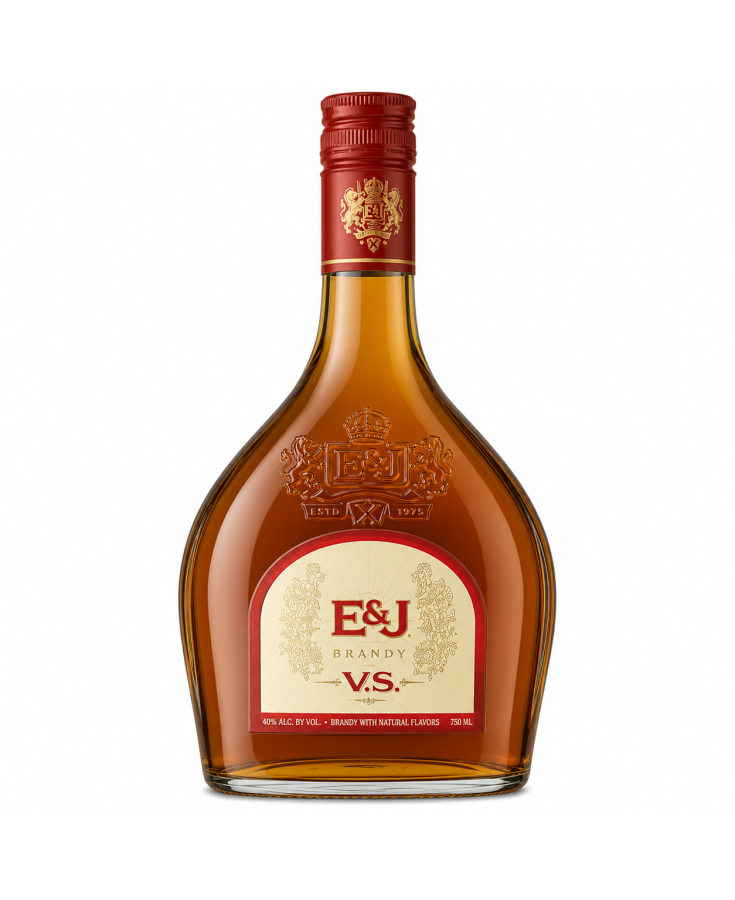 E&J BRANDY - 750ML - SINGLE