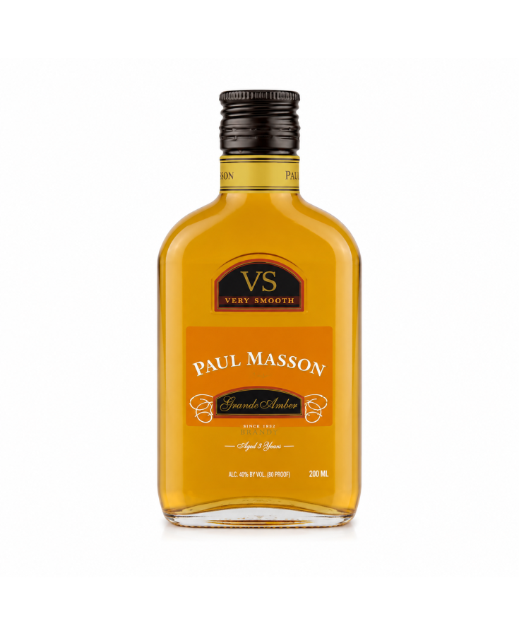 PAUL MASSON BRANDY - 200ML - SINGLE