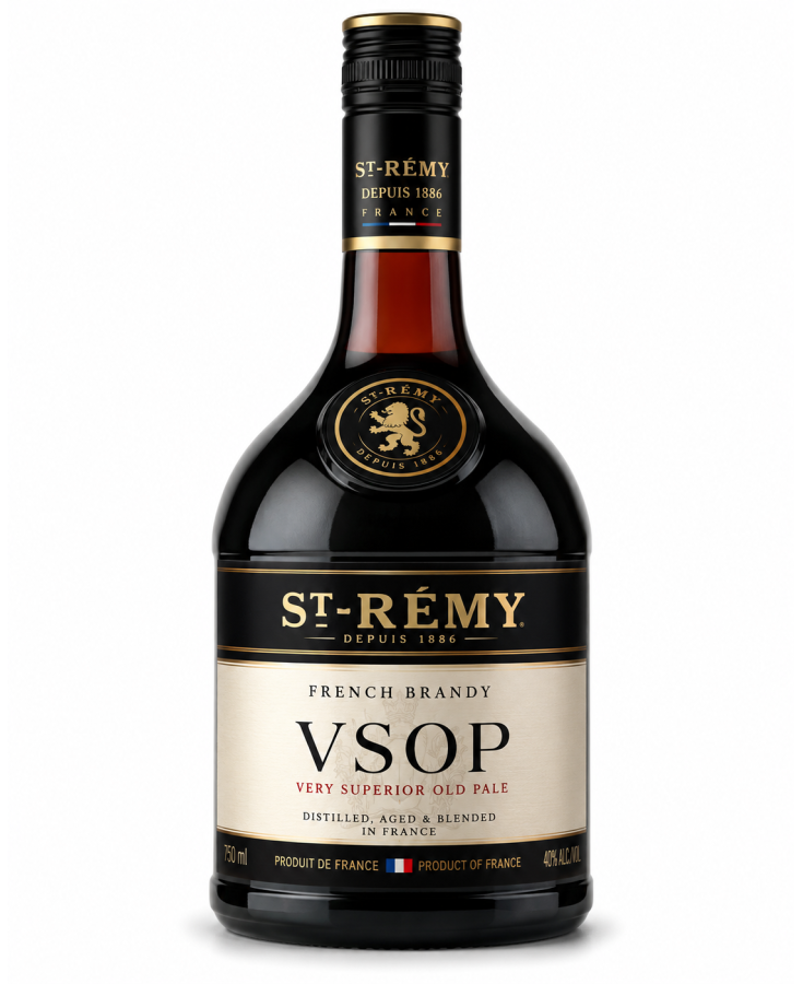ST.REMY FRENCH BRANDY VSOP - 750ML - SINGLE